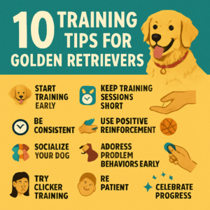 10 Training Tips For Golden Retrievers