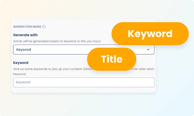 input fields