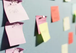 sticky notes